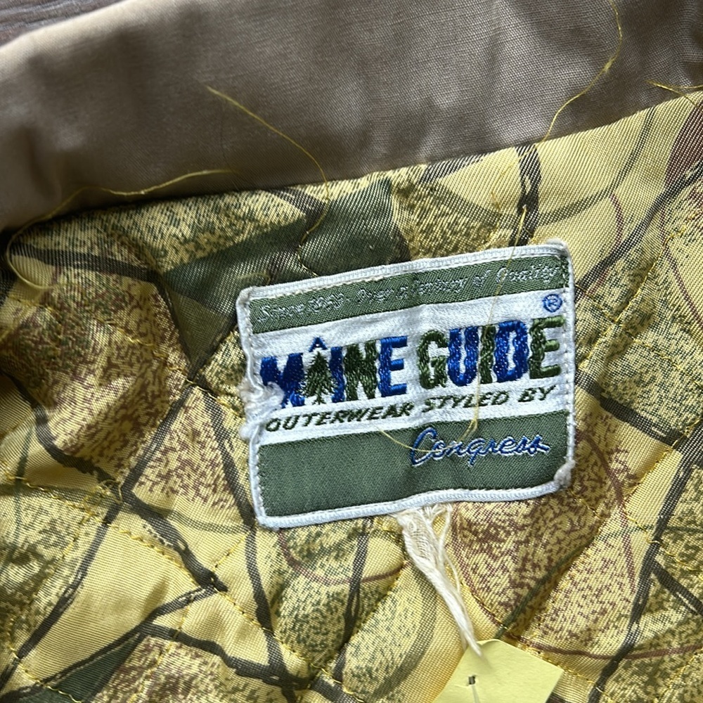 Maine Guide Derby Style Vintage Jacket !! XXL - Picture 7 of 8